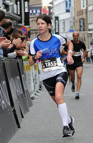 Schnellste Läuferin und Vereinsmeisterin 2012: Andrea Turello