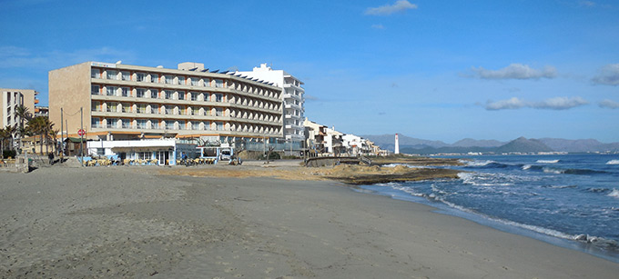 Das Hotel Ferrer Concord im Februar 2015